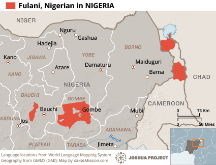 Hausa Fulani states in Nigeria