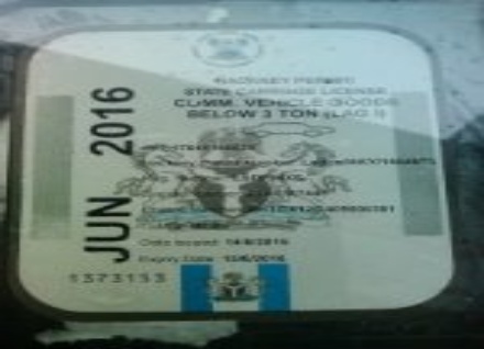 commercial vehicle license