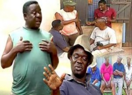 Charles Inojie and Mr. Ibu in a Nollywood film cover