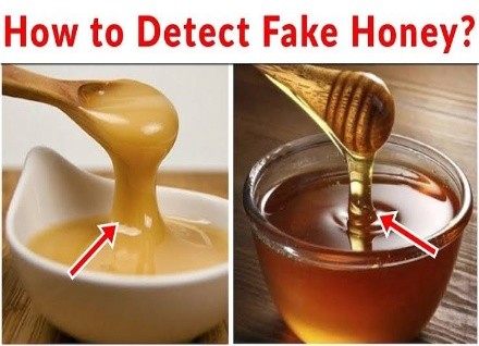 fake honey and original honey