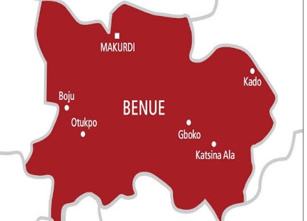 map of Benue state