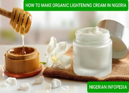 organic lightening cream in Nigeria