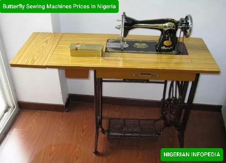 Butterfly sewing machines prices in Nigeria