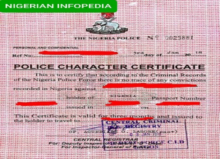 police clearance certificate in Nigeria