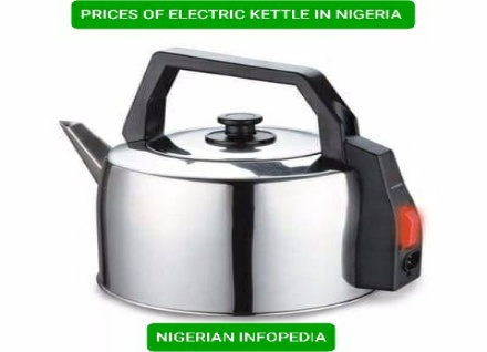 prices of electric kettles in Nigeria