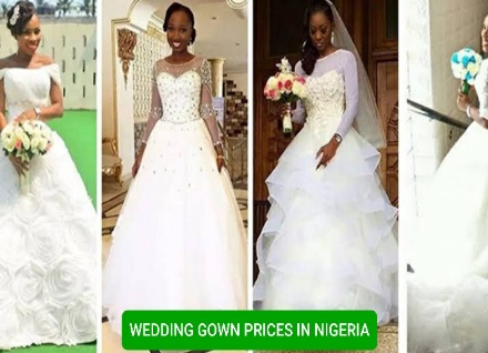 wedding gown prices in nigeria