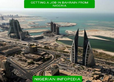 getting job in Bahrain from Nigeria