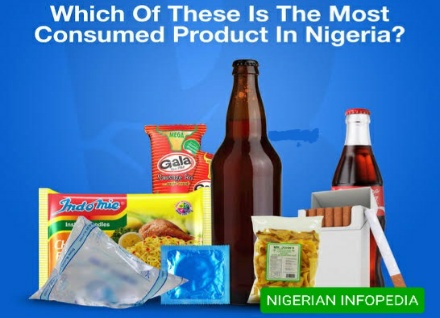 top 10 most consumed products in Nigeria