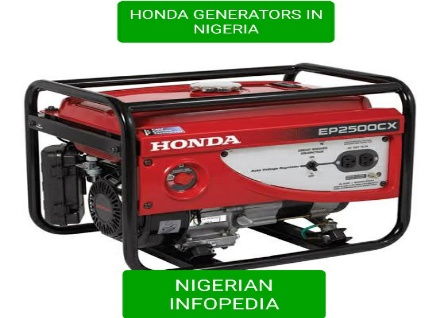 honda generators in Nigeria and their prices