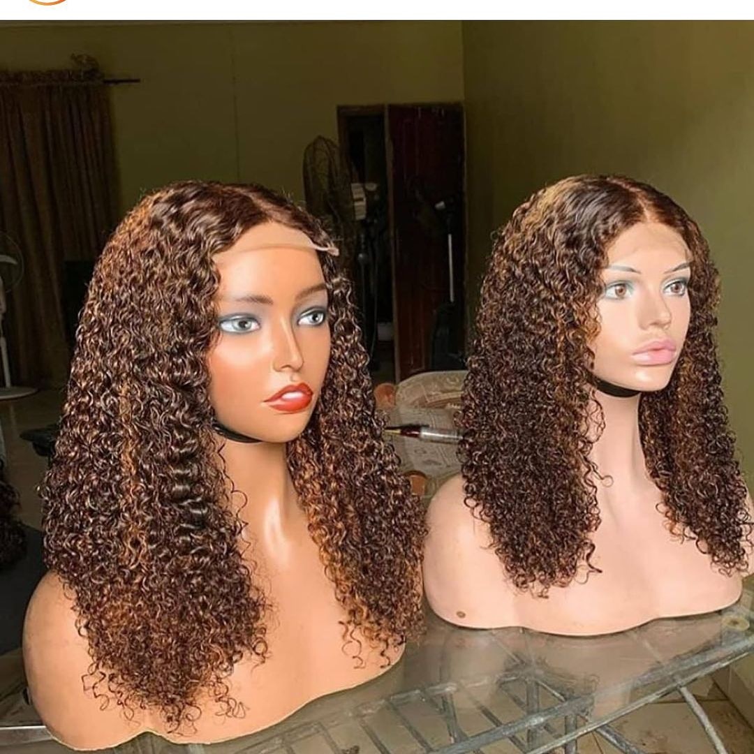 Pixy curl hair wig