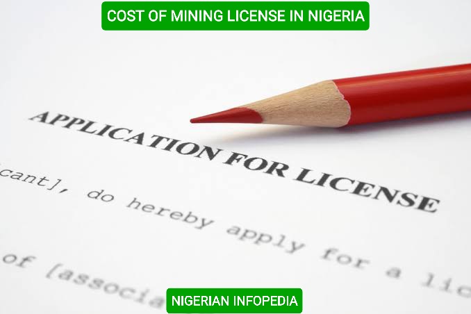 cost of mining license in Nigeria