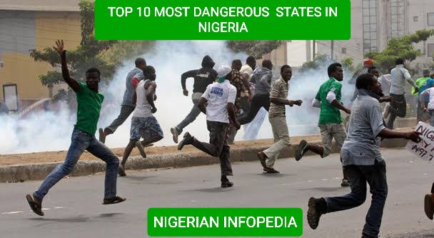 most dangerous states in Nigeria