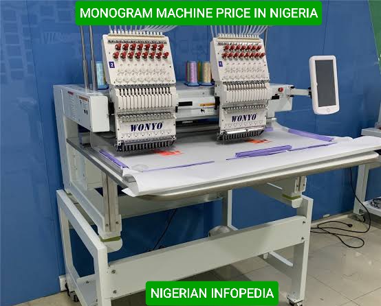 monogram machine price in Nigeria