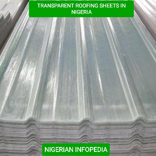 transparent roofing sheets in Nigeria