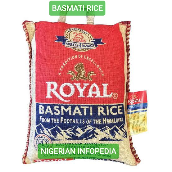 Basmati rice price in Nigeria