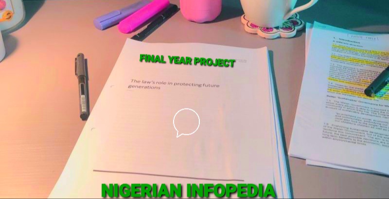 final year project in Nigeria