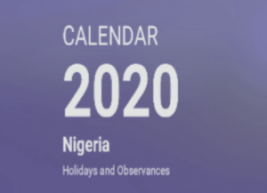 national public holidays in nigeria – Nigerian Infopedia